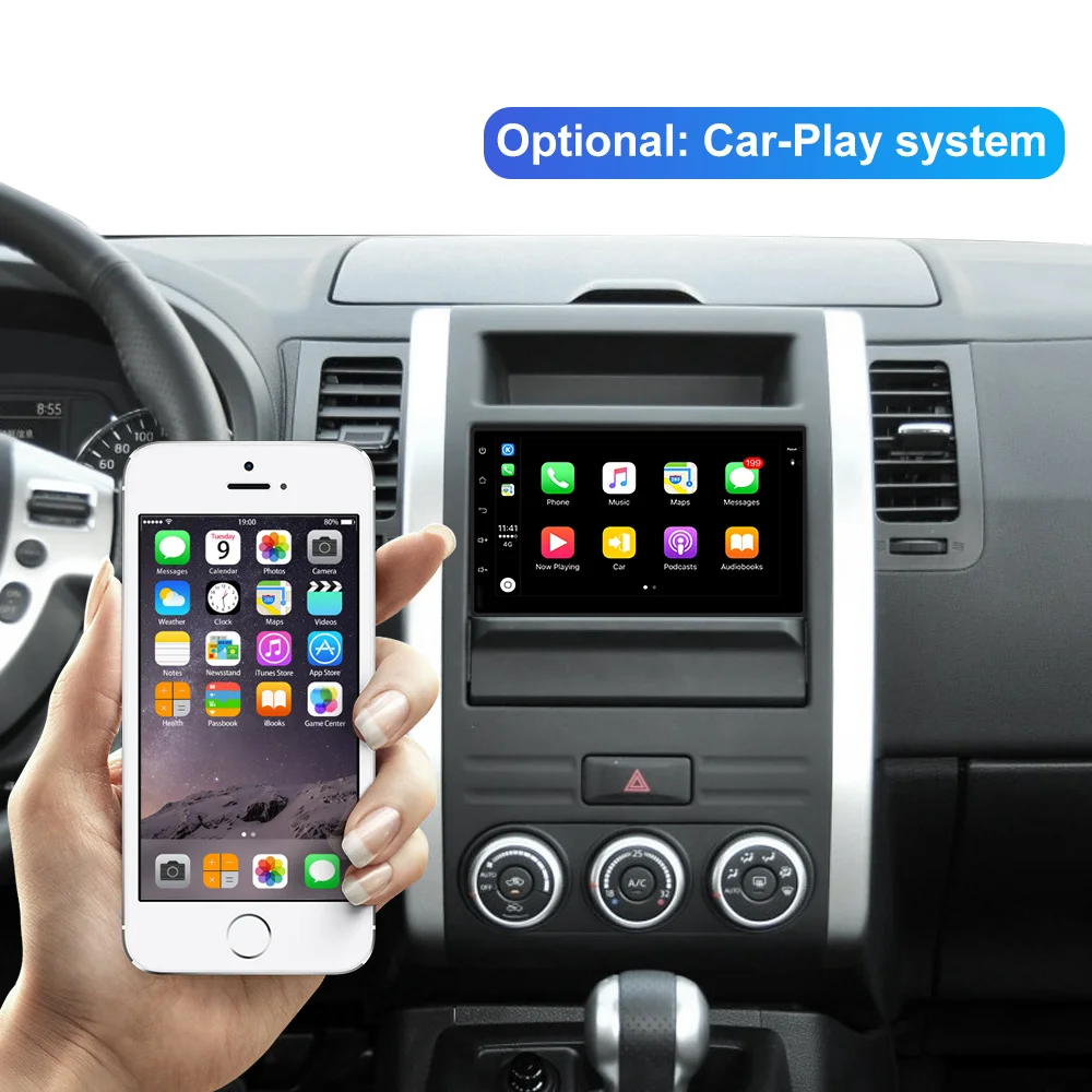 Автомагнитола Isudar 2 Din на Android 9 для Nissan/Xtrail/Tiida/Hyundai/KIA универсальная ОЗУ 4 Гб