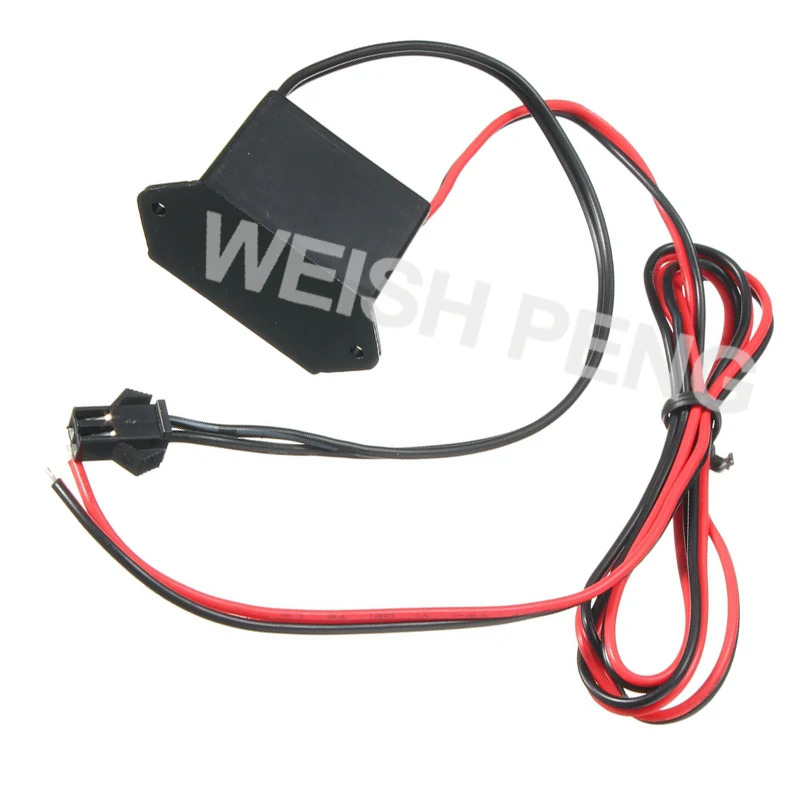 DC 12V Мини неоновый EL Wire инвертор для 1 5M светодиодный светильник адаптер питания