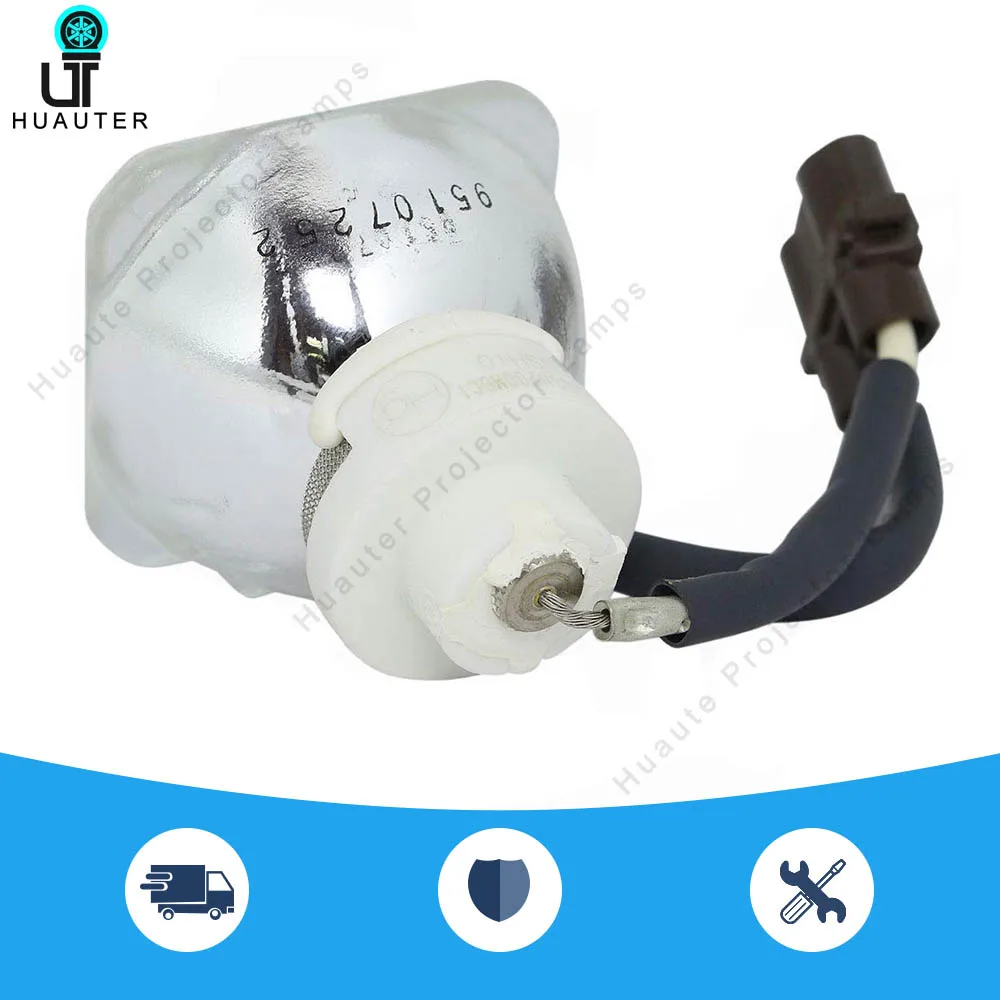 Запасная лампа проектора с неизолированным светом для Mitsubishi MD330S MD330X SD205 SD205U XD205