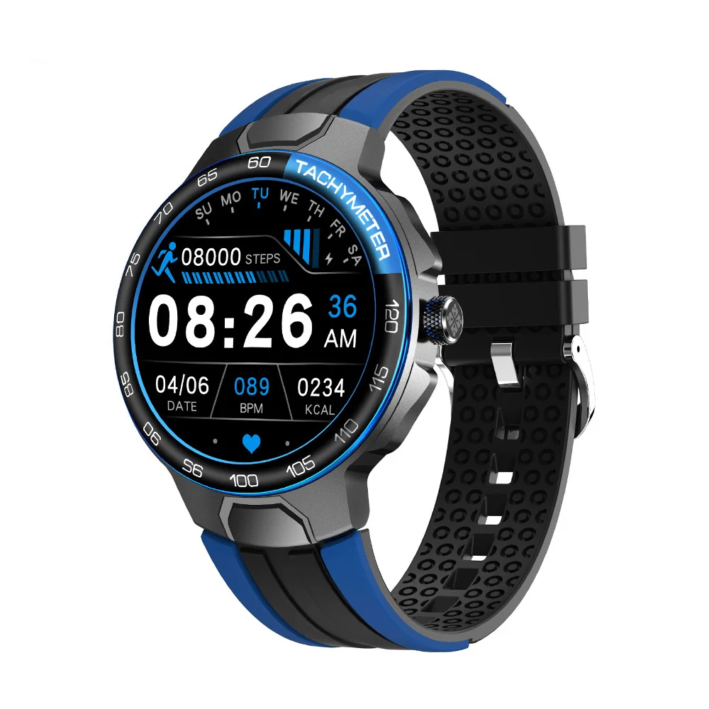 

E15 Smart Watch Men Sport Fitness Tracker IP68 Waterproof Heart Rate Full Touch Smartwatch for IOS Android