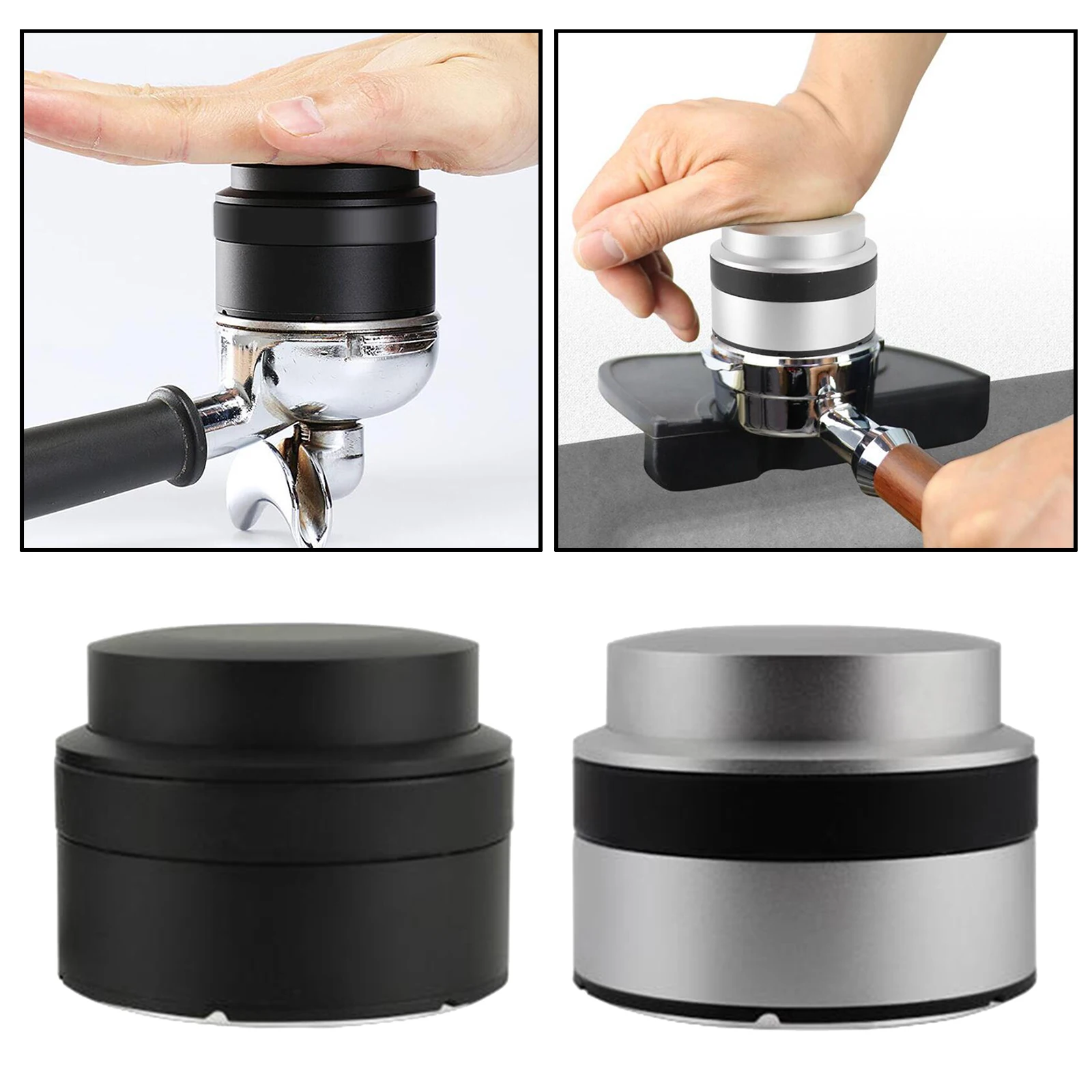

Coffee Distributor Coffee Press Distributor Leveler 51mm/58mm Stainless Steel Leveler Tool Coffee Powder Hammer Tool