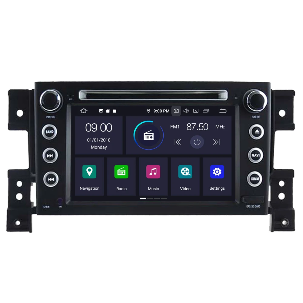 Автомобильный мультимедийный плеер RoverOne для Suzuki Vitara / Grand 2005 + Android 10 Авторадио DVD