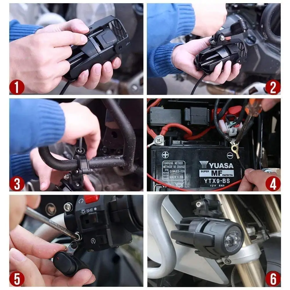 Мотоциклетный противотуманный светильник s для BMW R1200GS ADV F800GS F700GS F650GS K1600