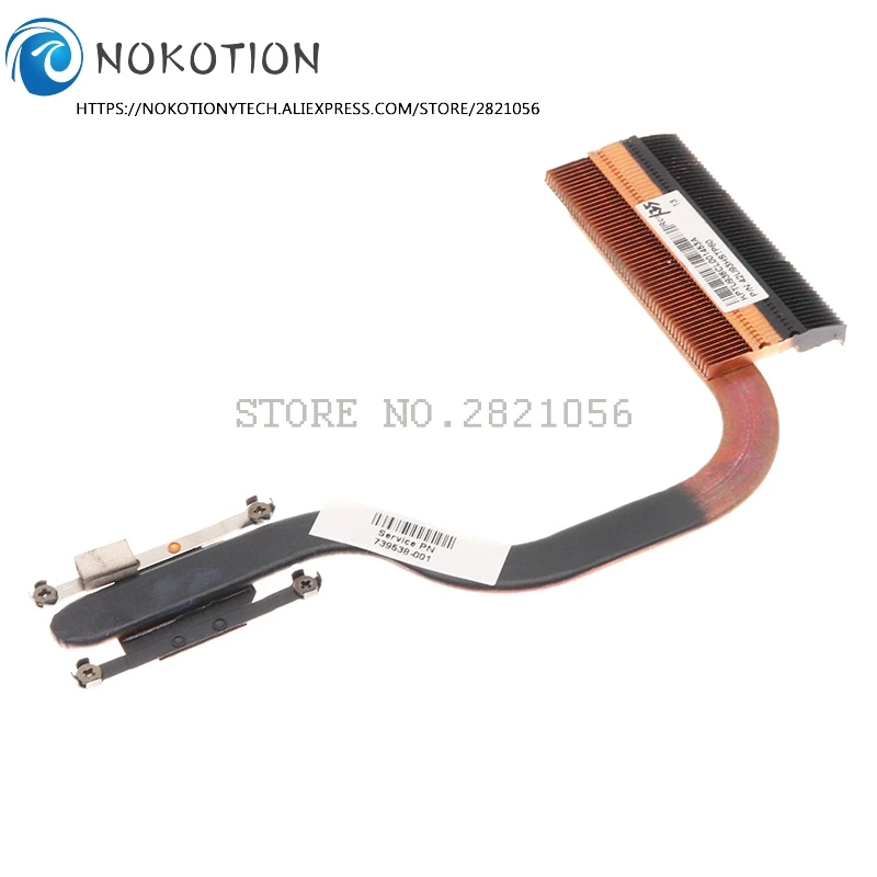 Радиатор NOKOTION 739538 001 для процессора HP 14Z N 14 15 F F215DX|Кулеры и системы охлаждения