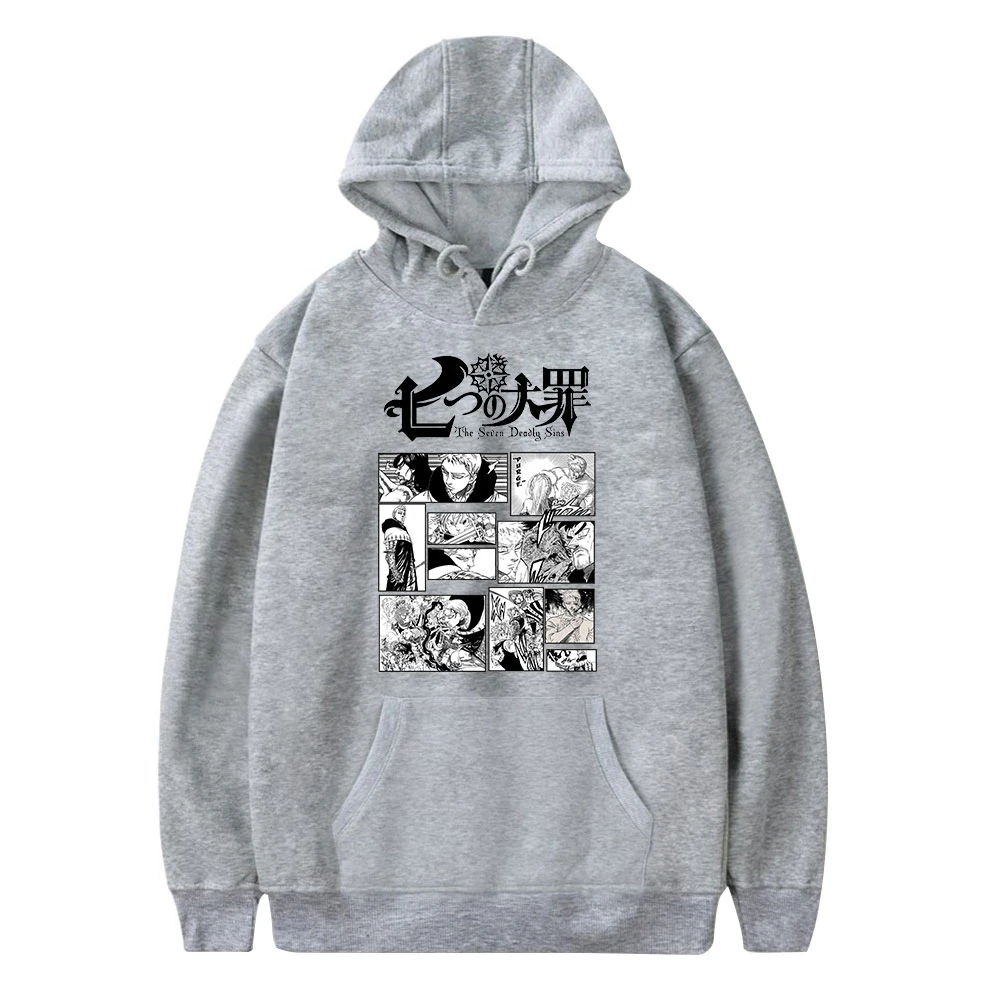 Новейший комиксов в Стиле персонажа Дианы из игры The Seven Deadly толстовки Sins мужские