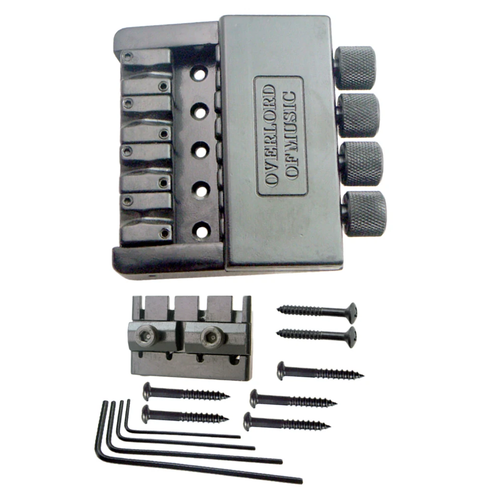 

Headless 4 String Electric Bass Bridge Tailpiece For Headless Bass DIY parts
