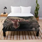 Покрывало SCP 682, флисовое плюшевое одеяло, s на кроватьдиван, покрывало для сна, постельное белье, простыня для детей и взрослых