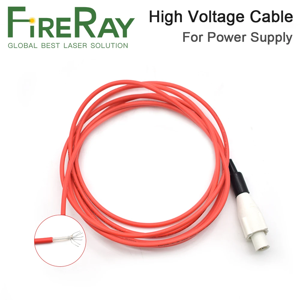 Кабель высокого напряжения FireRay соединитель для лазерной трубки CO2 штекер