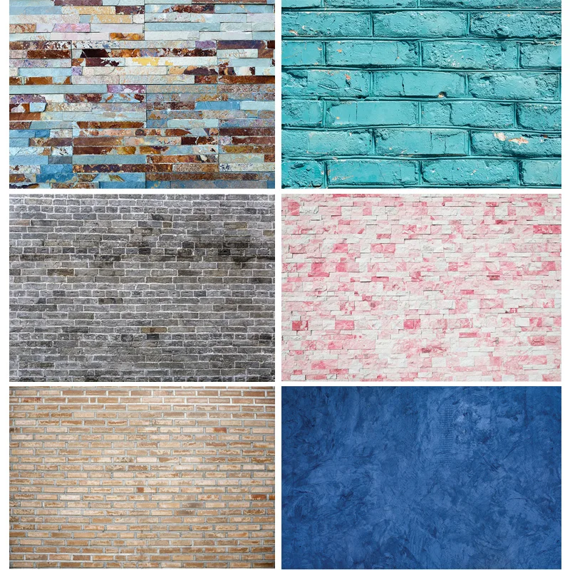 

SHENGYONGBAO Vinyl Custom Photography Backdrops Brick Wall Theme Photo Studio Background 20026KM-02