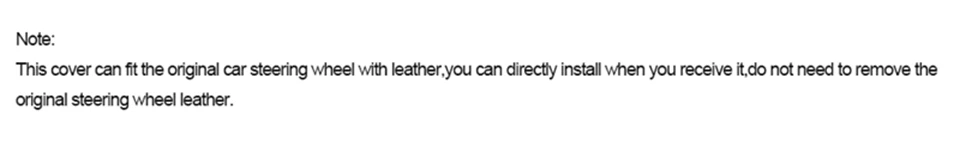 Черный чехол на руль из искусственной кожи ручной работы для Citroen C4 C4L 2011- DS4