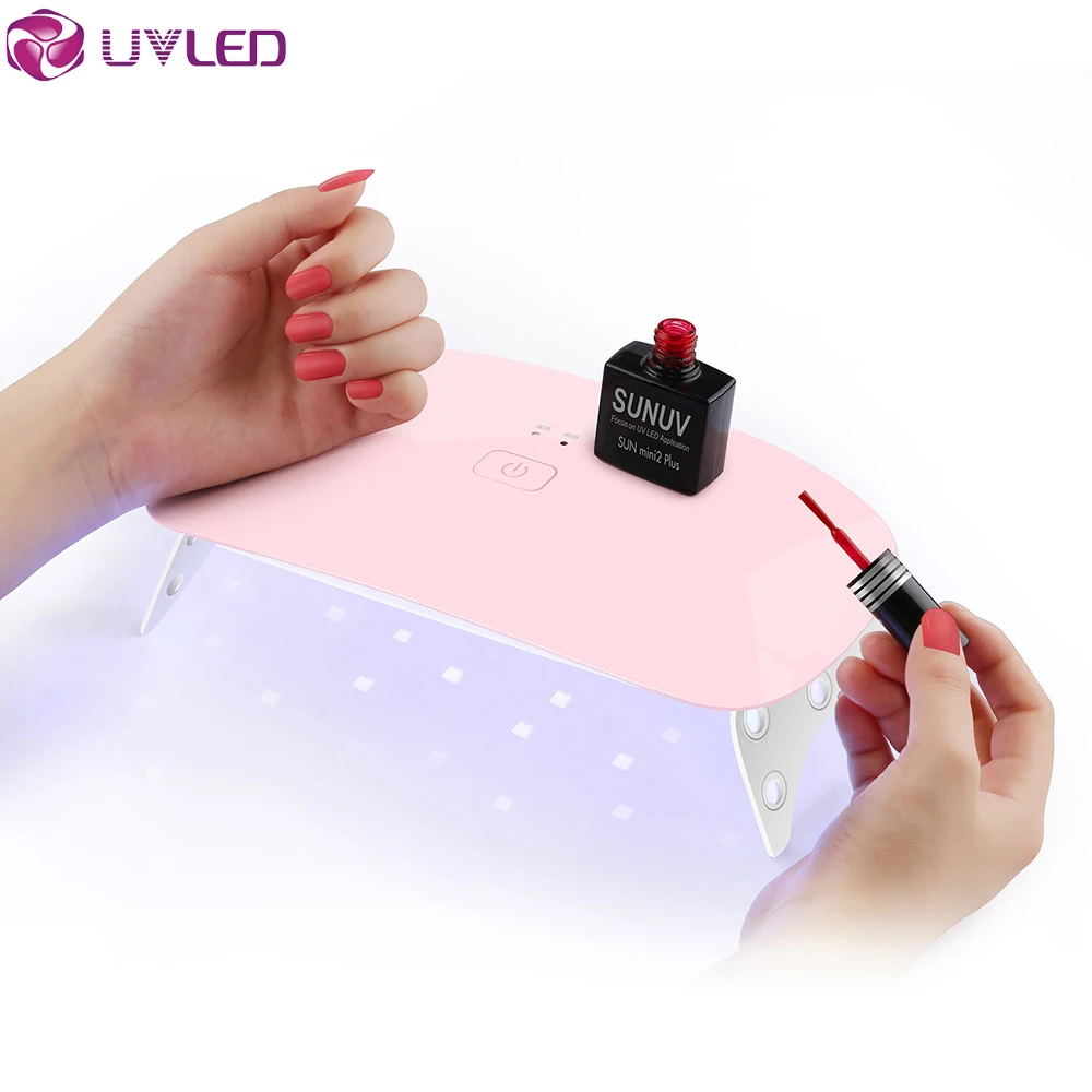 SUN mini2K 24 Вт УФ-лампа Мини УФ-Светодиодная лампа Сушилка для лака для ногтей
