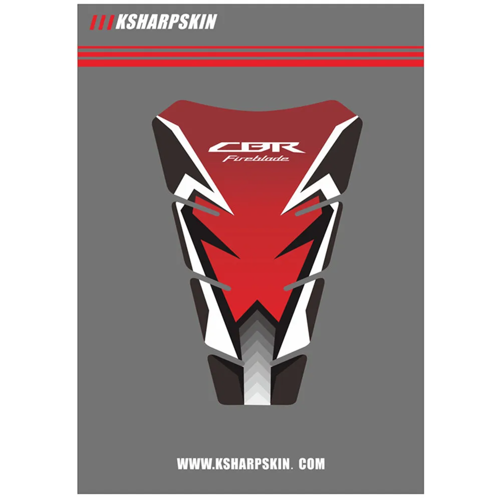 Наклейка для мотоцикла наклейки рыбьей кости защиты от царапин на топливный бак