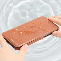 high quality leather case for iphone 11 12 pro max mini se 2020 x xs max xr 6 6s 7 8 plus wallet flip cover with card slot