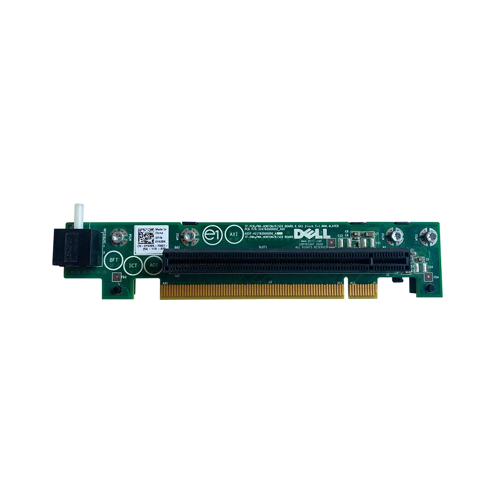 

Original Server PCI-E transfer card expansion card small board 0Y628N Y628N For Dell R210 R210II