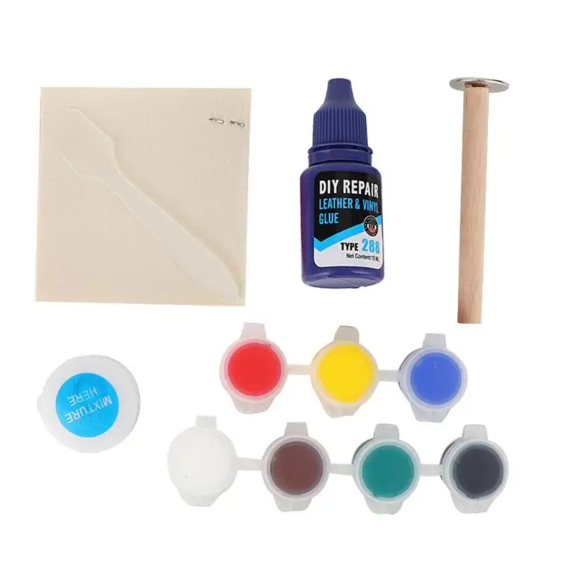 Liquid Leather Vinyl Repair Kit Car Seat Sofa Hole Rip Restore Tools DIY |