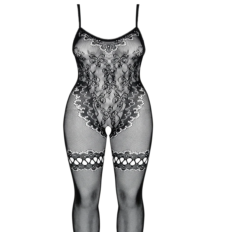 Lingerie Feminina Sexy Lingerie Porno Erotic Langerie Sexy Costumes Lenceria Mujer Transparent Plus Size Women Catsuit Qq401