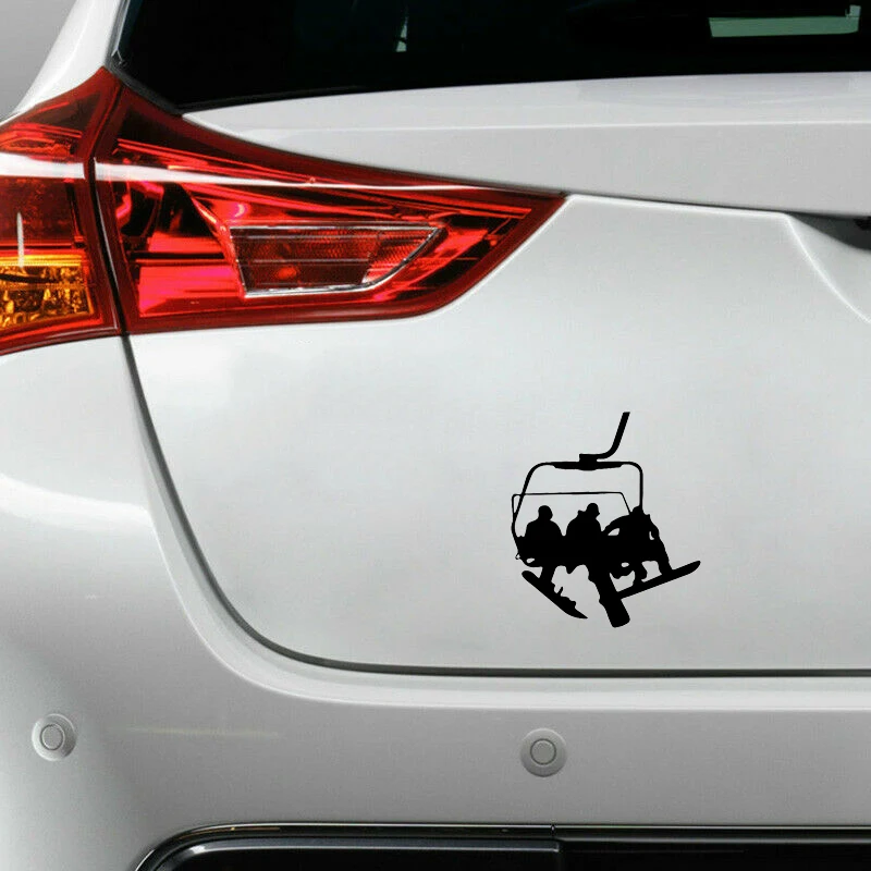 Виниловые наклейки 14*16 см для езды на лыжах и мотоциклах | Автомобили мотоциклы