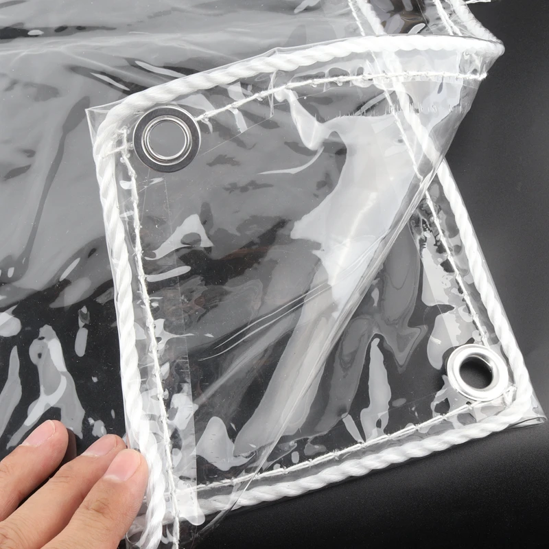 0 35 мм 99.99% прозрачный брезент из ПВХ крышка непромокаемой ткани садовые растения