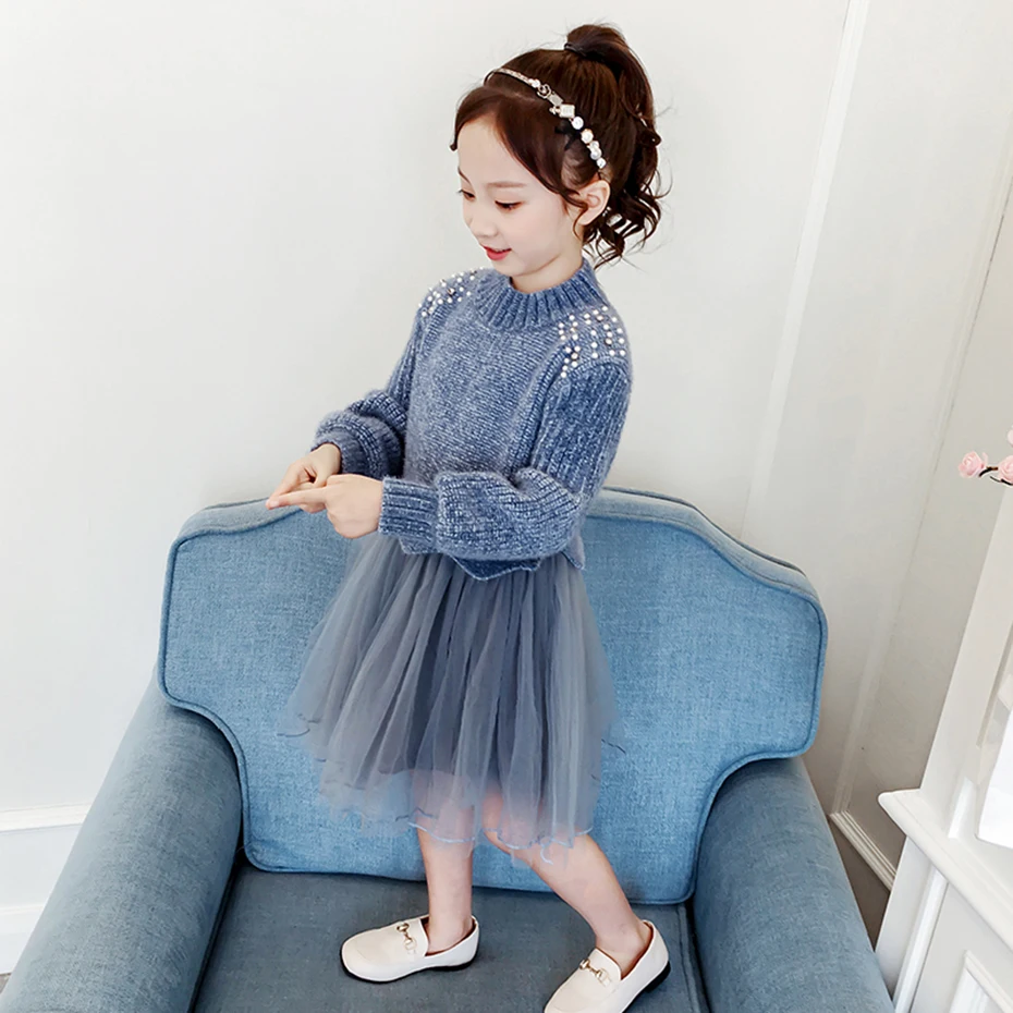 Детское трикотажное платье-пачка для девочек на возраст 6 8 10 12 14 | Детская одежда и