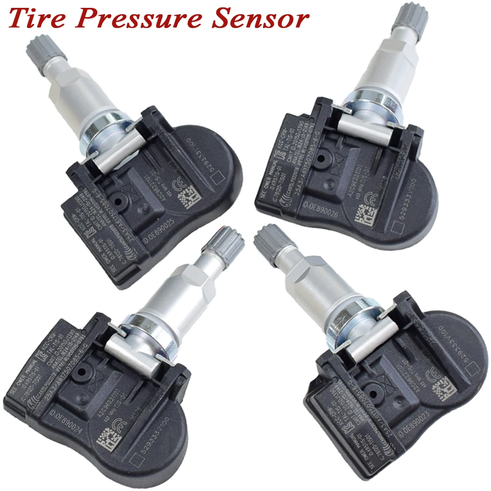 Датчик контроля давления в шинах 4 шт. 433 МГц TPMS для Hyundai i40 VF 2011-2014 Asuna 52933-3V100 529333V100