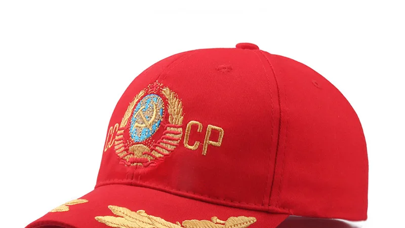 Новая модная бейсбольная кепка CCCP с буквенным принтом, Высококачественная Вышитая эмблема, повседневная шапка, унисекс, хлопок, регулируемые Bad шапки