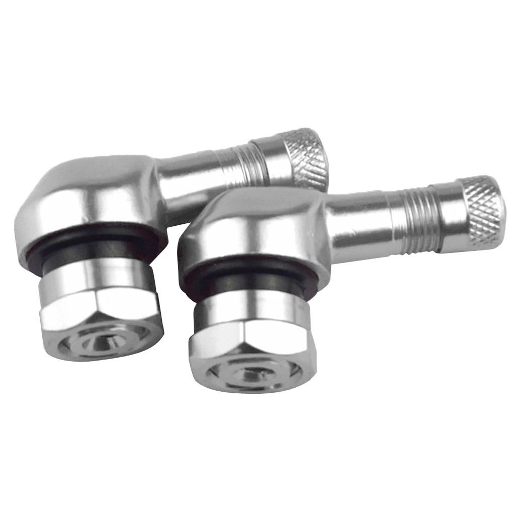 

Brand New 2Pcs 90 Degree CNC Motorcycle Valve Stems Tire 10mm Rim Wheel