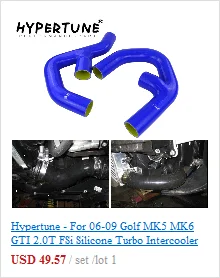 Синий и желтый 6 шт. силиконовый шланг радиатора комплект для HONDA CIVIC DOHC Тип R DC2 EK4/9 B16A/B B18C с логотипом PQY HT-LX1304C-QY