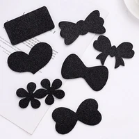 new black hair posted face broken hair stickers childrens hair accessories popular bangs posted headdress magic stickers