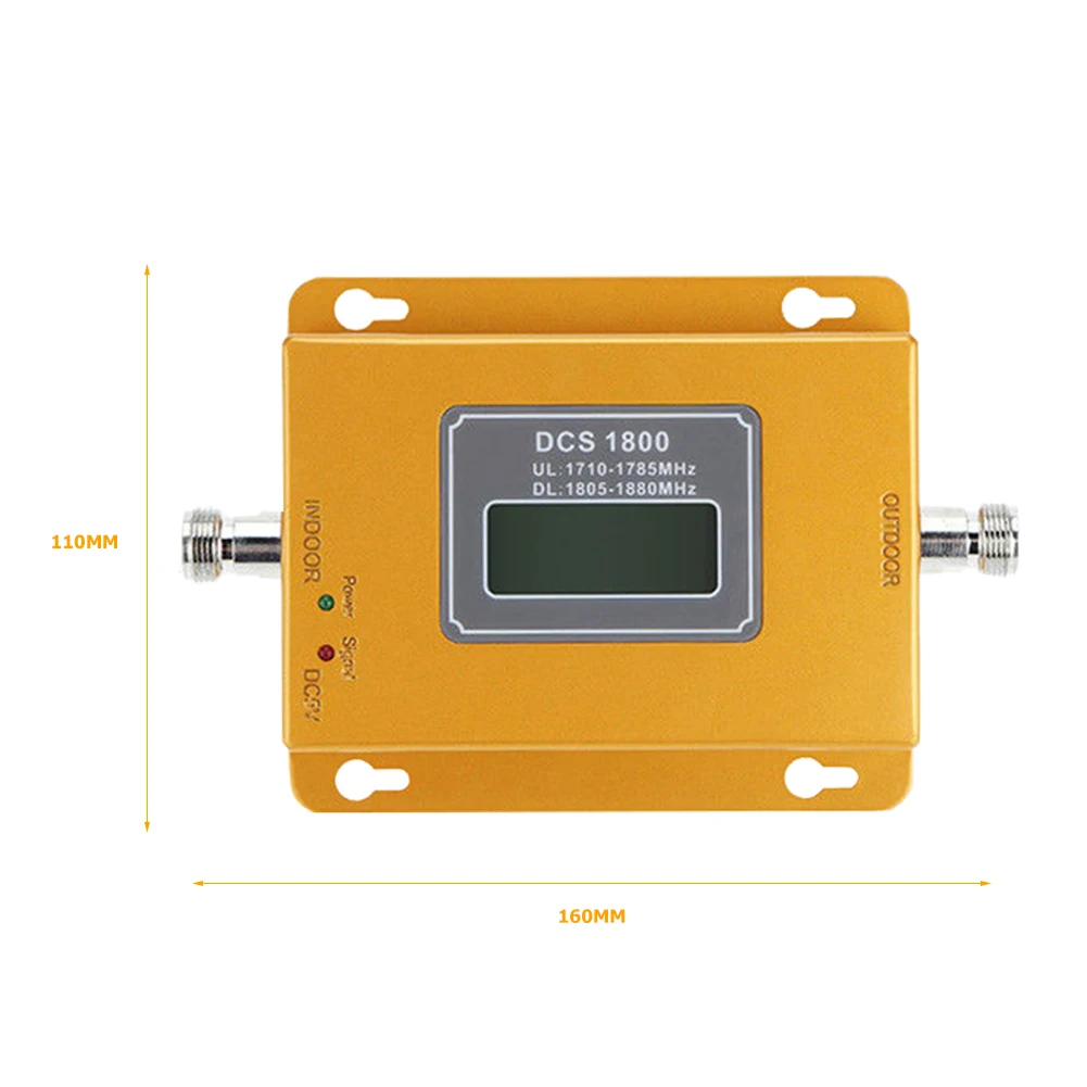 

LCD Screen Cell Phone Signal Booster DCS 1800 GSM LTE 1800MHz Band Amplifier for Household TV Easy Enjoying Ornaments