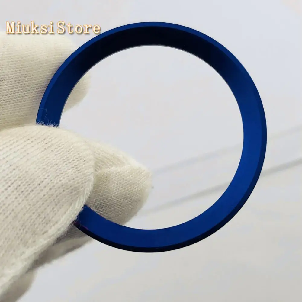 38 мм синие/фиолетовые Новые титановые часы с закрепкой подходит для GMT