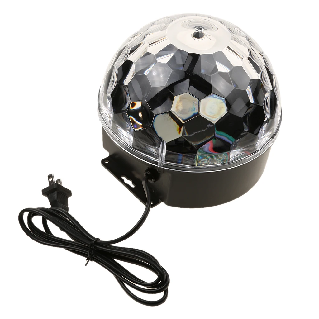 9 цветов RGB волшебный хрустальный шар сцсветильник световой эффект светодиодный