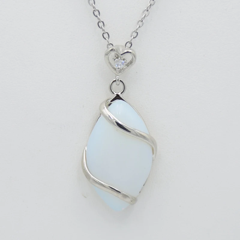 Ожерелье с кристаллами кварца для мужчин и женщин Исцеляющие натуральные камни