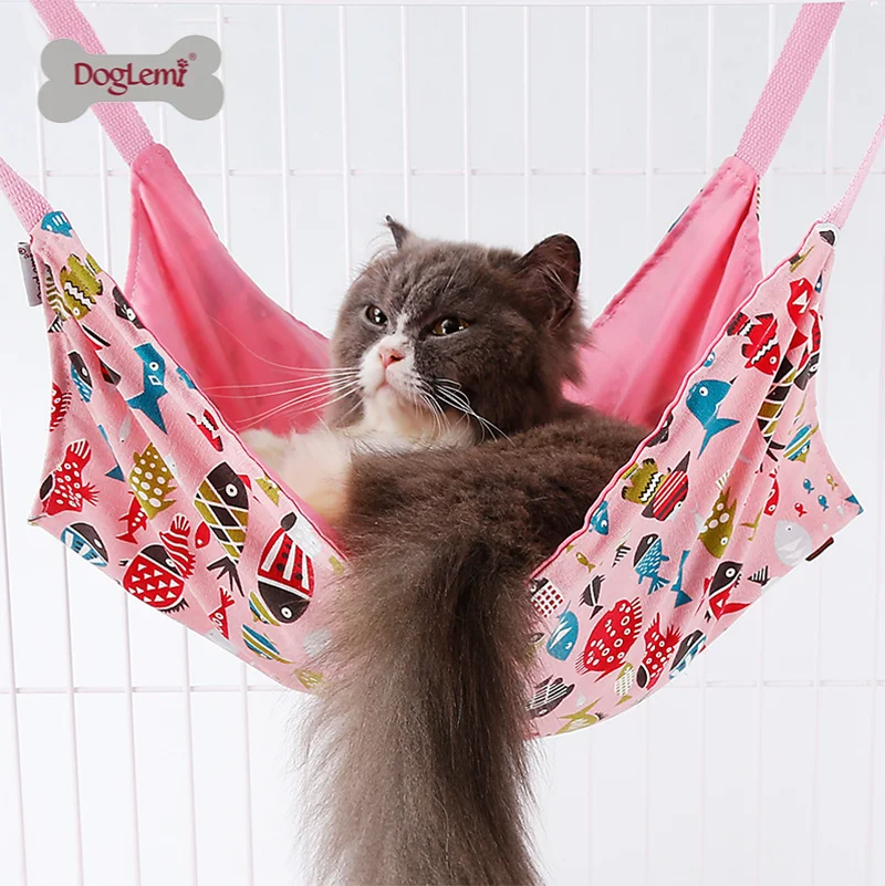 DogLemi висячий гамак для кошек кровать домашних животных спальный мешок клетка