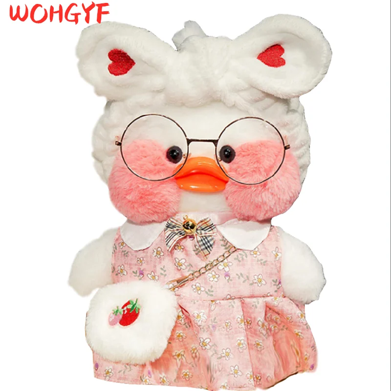 Новинка Лидер продаж 30 см Kawaii LaLafanfan плюшевая игрушка Кафе утка мультяшное