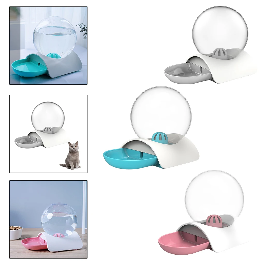 

2.8L Pet Water Dispenser Small Dog Cat Drinking Bowl Waterer Feeder Dish