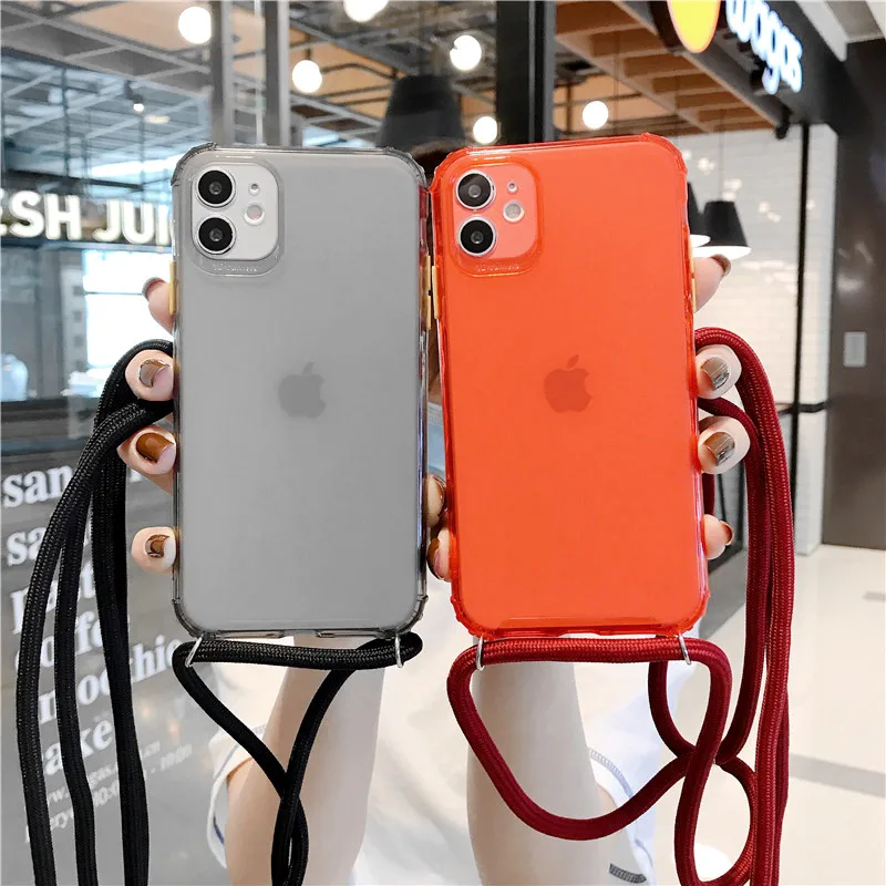 Чехол для телефона с ремешком через плечо iPhone 11 Pro Max XS X XR 8 7 6 6S Plus|Бамперы| |