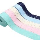 10 ярдов напечатанные золотые маленькие звезды Grosgrain ленты кружева ленты пробки для бутылок DIY ремесла аксессуары ручной работы M19070801