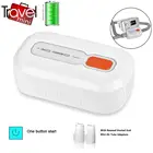 Очиститель и дезинфицирующее средство для сипап-аппарата, с двумя переходниками