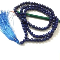 tibetan buddhist lapis lazuli mala rosary 108 beads