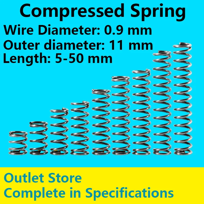 Пружина давления ротора возвратная пружинная розетка магазин сжатая линия