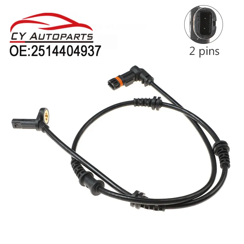 

Новый спереди влево или вправо ABS колеса Скорость Сенсор для MERCEDES-BENZ R350 R320 R500 2010 3.5L 2514404937 A2514404937