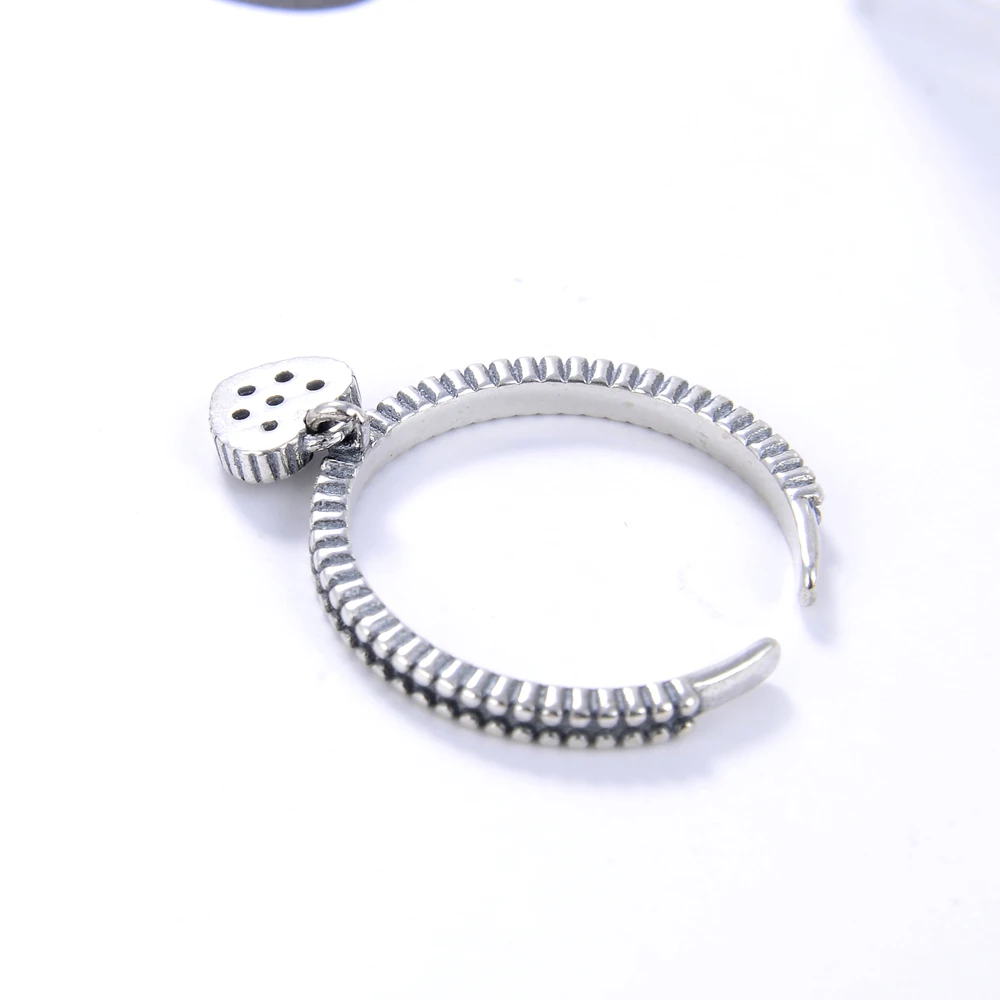 Женское кольцо из серебра 925 пробы регулируемого размера | Украшения и аксессуары