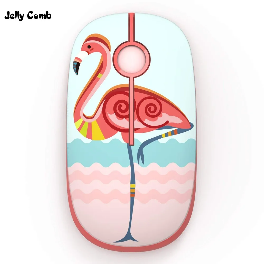 Мышь Компьютерная Jelly Comb Беспроводная Бесшумная, 1600DPI, 2,4 ГГц