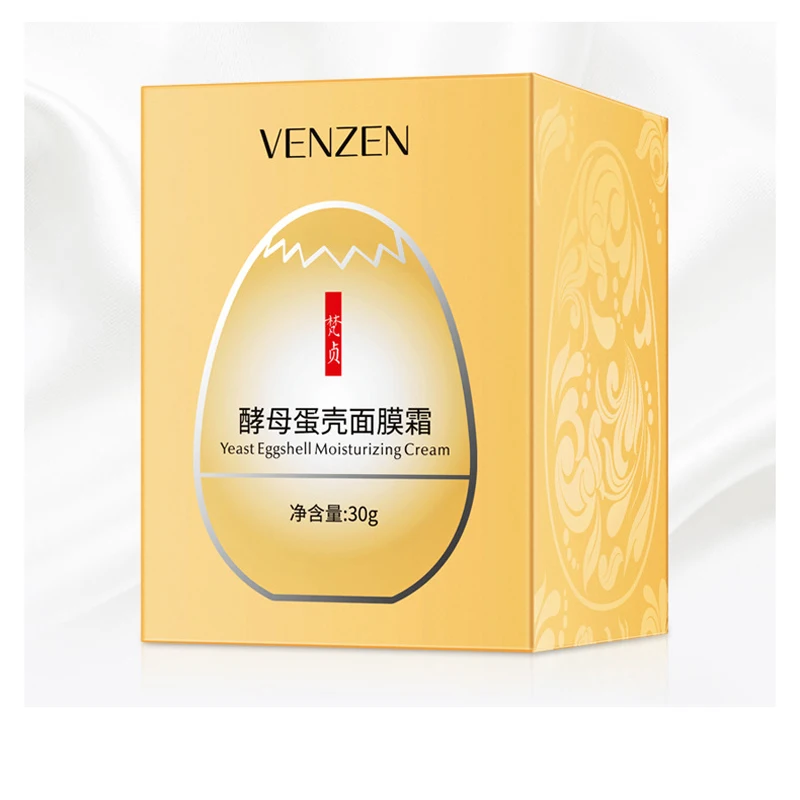 

VENZEN Egg Facial Masks 30g Moisturizing Oil Control Face Skin Care Egg Beauty Skin Tender Whitening Face Mask Cream