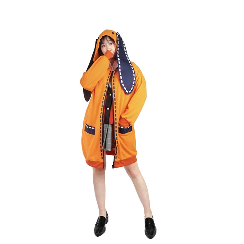 Костюм для косплея Yomotsuki Runa из аниме Kakegurui пальто школьниц Jk толстовка форменная