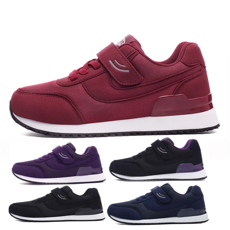 

Sport Shoes Fashion Men Running Shoes Weave Air Mesh Sneakers Black White Non Slip Footwear Breathable Jogging