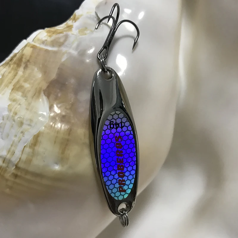 3-60 г новинка Серебристый Металлический Мини-ВИБ с ложкой приманки для рыбной