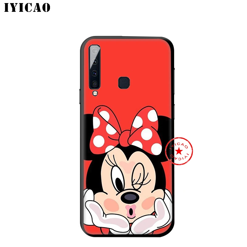 IYICAO Минни Мышь мягкий чехол для samsung Galaxy A50 A70 A60 A40 A30 A20 A10 M10 M20 M30 M40 телефона |