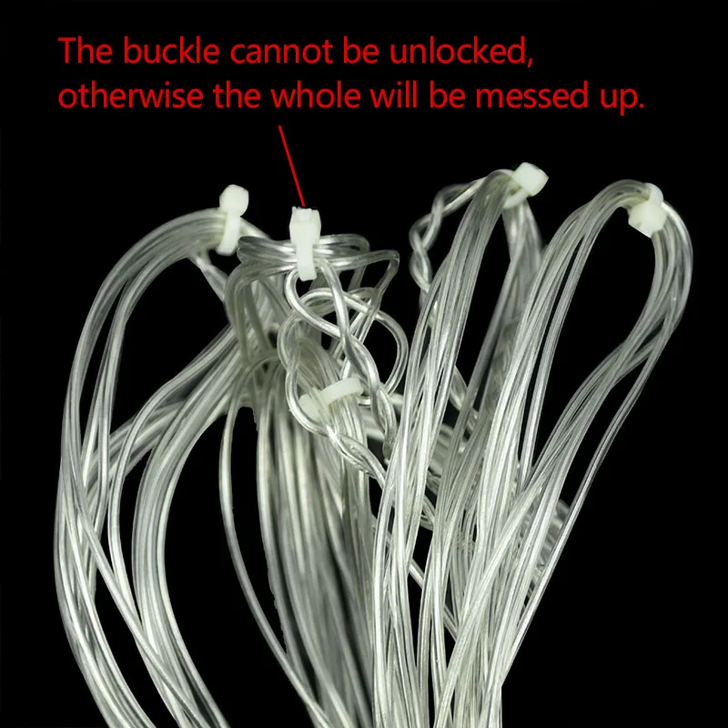 

3M Eid Mubarak LED Lights Curtain Party Moon Star Fairy Light String Garland for Home Party Decoration Islamic Festival Supplies