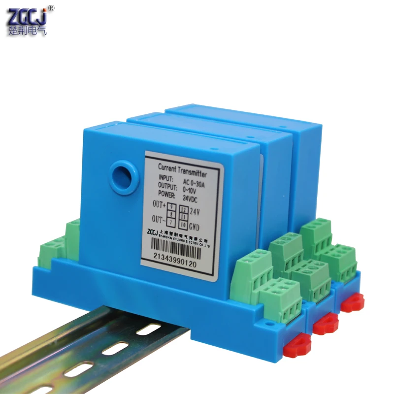 AC5A 10A 15A 20A 30A AC передатчик тока 4 20mA 0 10V Выход Ампер трансформатор|Измерители тока| |